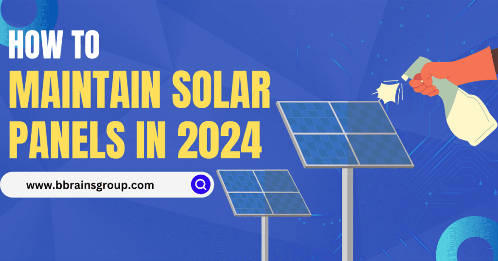 Maintain Solar Panels